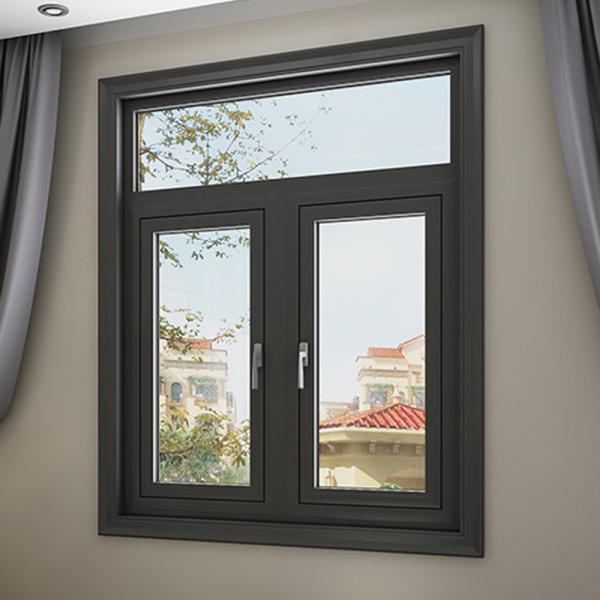 1.4mm Aluminum Wall Thickness Broken Bridge Windows For In Seamless Welded Design