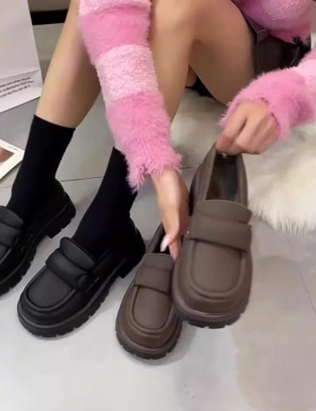Girls School Shoes School Shoes Genuine Leather British Style School Uniform Shoes