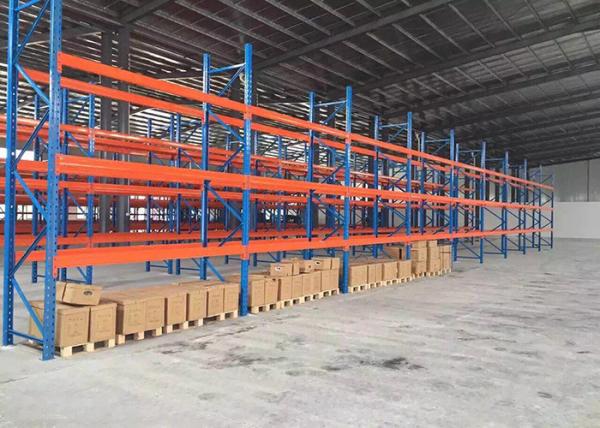 Customzied Heavy Duty Beam Rack For Warehouse Factory Storage Cargo