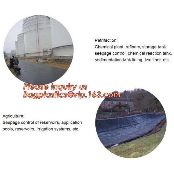 Construction Builder Film, Waterproof Dampproof, PONDS LINER, Geomembrane, Geotextile, Protective Cover