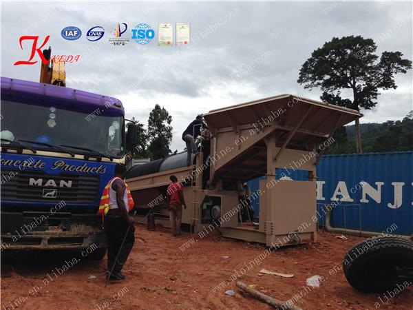 Gravel Gem Gold And Diamond Washing Plant Jig Trommel Screening Plant
