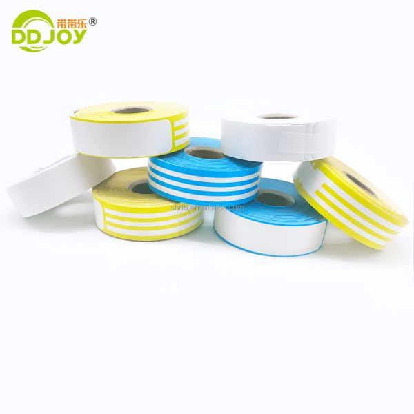 Waterproof Yellow Self Adhesive Direct Thermal ID Wristbands for Event Identification