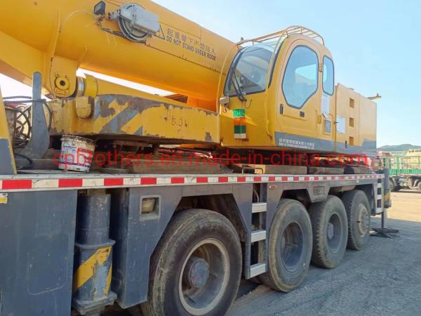 100 tonnes Grue de camion pour le levage d'équipements lourds d'occasion Poids maximal de levage 16 t
