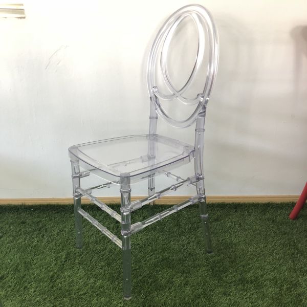 Transparent Gold Phoenix Chair Hotel Furniture Banquet Dining Event Chair Waterproof