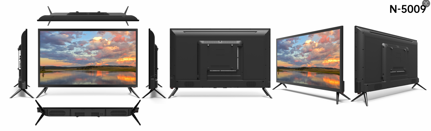 Easy Installation 50 Inch Normal LED TV High Brightness With Hi-Fi Audio