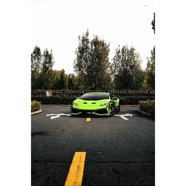 580 Lamborghini Carbon Fiber Body Kit DW Style Lp610 Body Kit Spoiler Widebody Kit