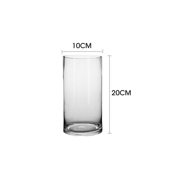 Minimalist 60cm High Tall Glass Vases The Perfect Combination of Style and Function