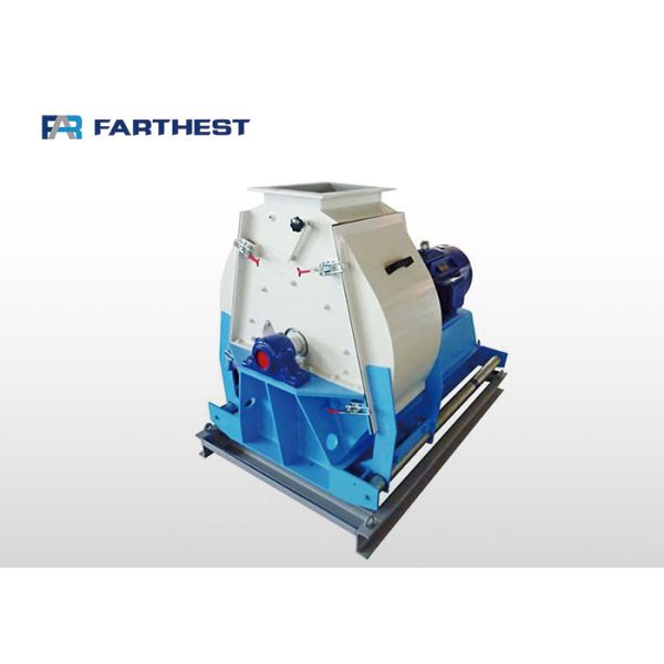 Farthest 55kw Electrical Motor Drive Hammer Mill Feed Grinder