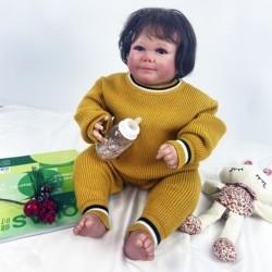 Unisex 2 Pieces Set Ribbed Knit Sweater Infant New Born Newborn Clothes Baby Girl & Boys' Clothing sets for Winter