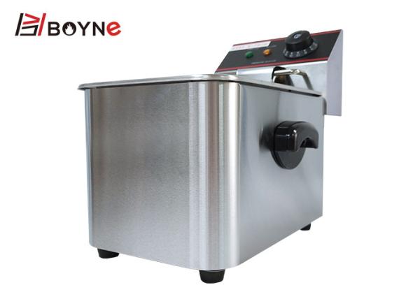 cozinha 2.86kw comercial que cozinha o equipamento frigideira do tanque de 4 litros única