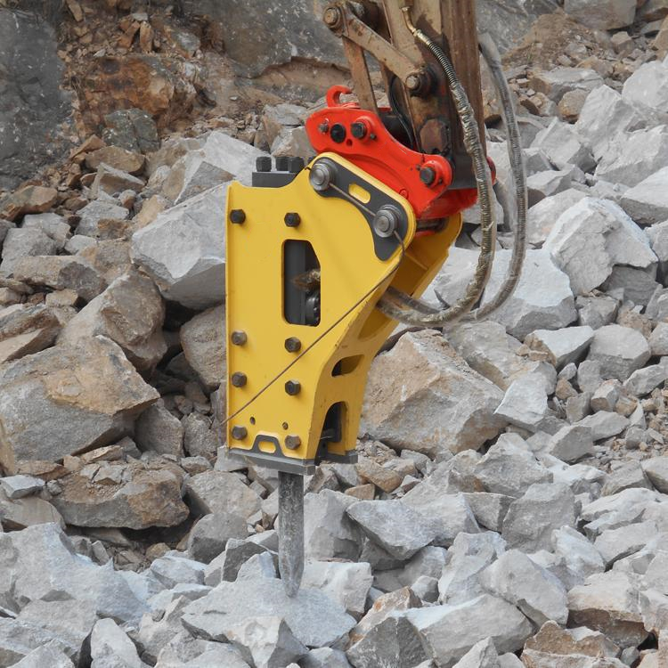 Оптовая продажа Диаметр68 100 140 185 мм Экскаватор высокочастотный бетон вибрация камень гидравлический разрывник машина Джек Хамм