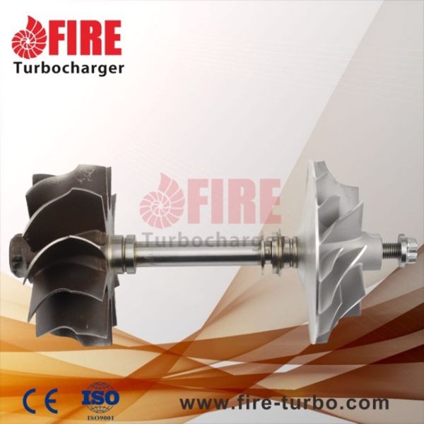 H2C Turbocharger Rotor 3518613 8103605 Baudouin, IV---CO,V- Truck with 8361SRM10,8210SRM01,8281SRM,6F12SRY,TD100D,TD100,TD100G,THD100E,TD101G,TD100GA,TD101GB,THD100G Engine