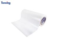 Dry Cleaning Resistance PES Hot Melt Glue Film Milky White Translucent For PVC