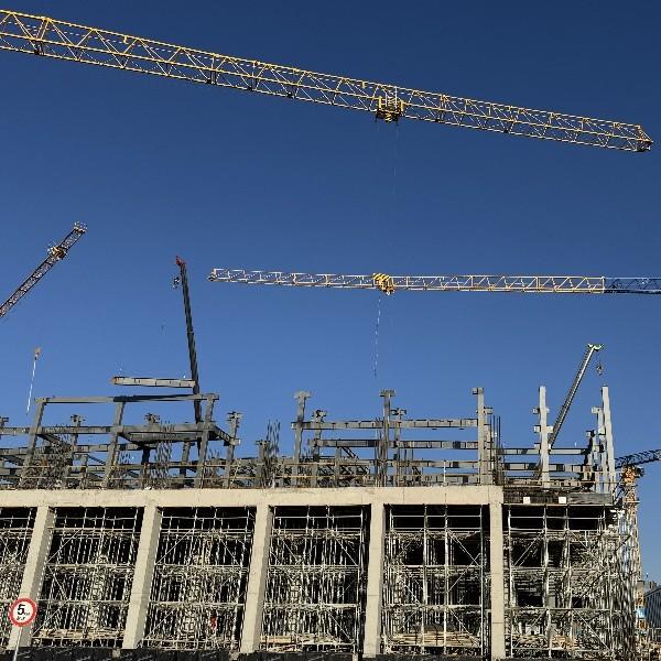 Smooth Surface Galvanized Steel Deck Truss System Anti Rust Custom Lengths OSHA Compliant