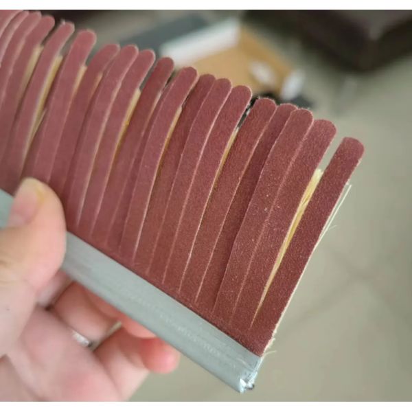 Brush Sander Wood Sanding Brush Strip Machine Sisal Sandpaper Brush