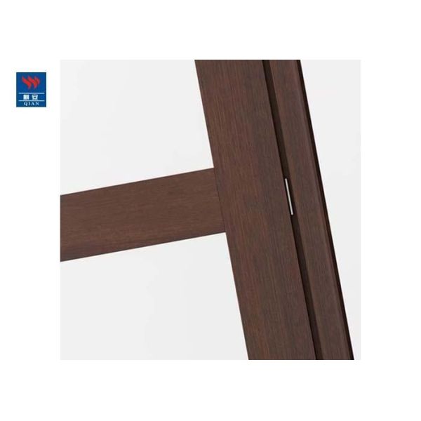 Внутренний твердый огонь древесины дуба расклассифицировал деревянные двери со стеклом