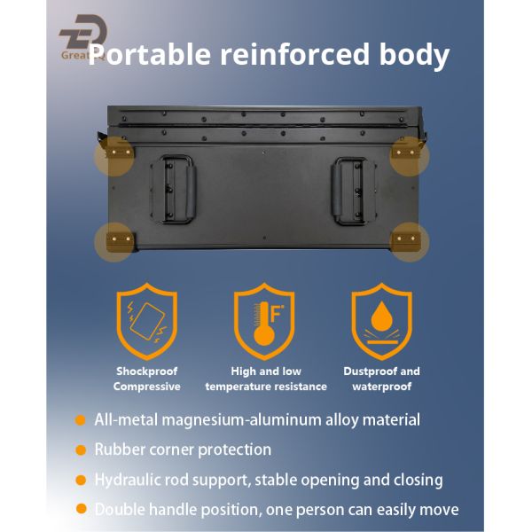 HDD resistente PC industrial militar Rackmount Computador Liga de alumínio