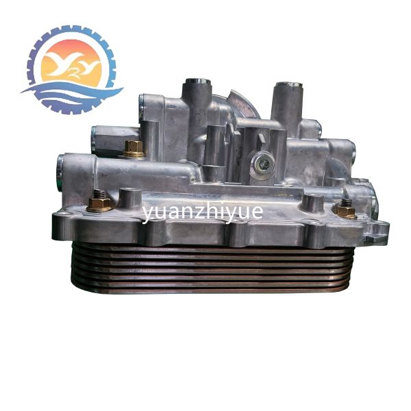 J08E J08C Oil Cooler Cover Assy J08E Radiator Core for Hino 500 Parts