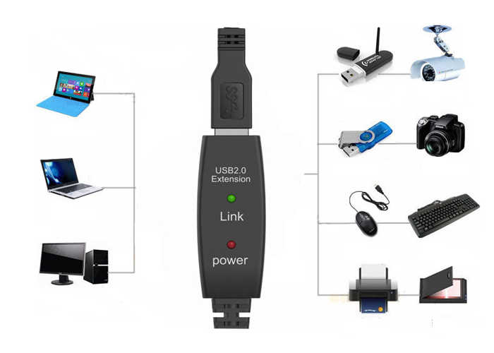 Кабель переходника конвертера USB 2,0