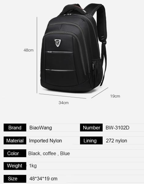 Large Custom Travel Backpack Leather Zip Motorcycle Ventilative Compartment