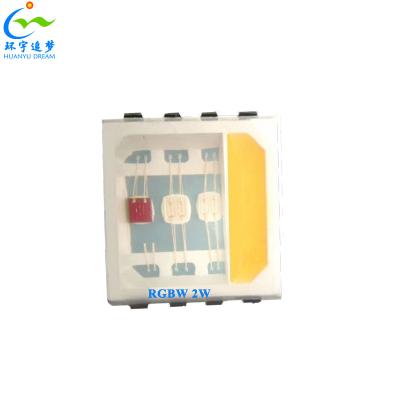 5050RGBW 5054 PLCC8 High Power RGB LED Chip 2W 4W 3 Years Warranty