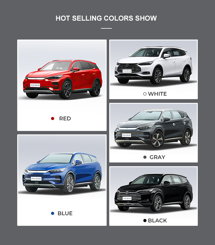 Left Steering 100% Electric 600km BYD Tang 4wd Electric Car 180km/H