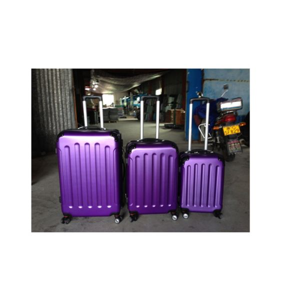 Colorful Lightweight Hard Shell Luggage Travel Set Bag ABS Trolley Suitcase 6 Colors