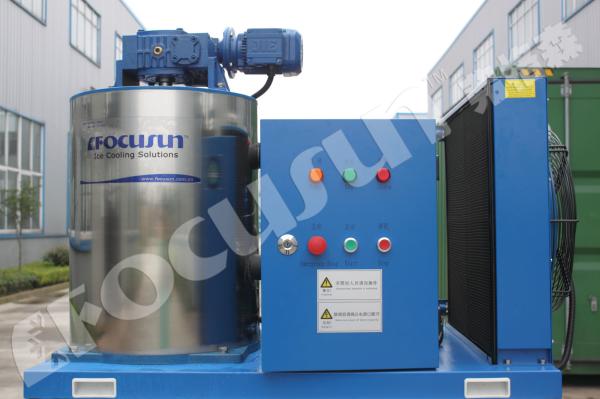 Stainless Steel 304 Industrial Flake Ice Compactor Huge Ice Bar for Africa Fisheries