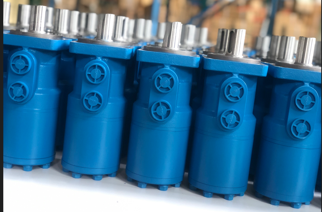 Мотор черного голубого смещения BMP KM1 орбиты OMP финальной инспекции переменного гидравлический