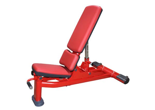 Red Gym Adjustable Dumbbell Bench Machine 106cm Height