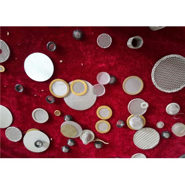 Metal Mesh Spin Screen Pack Sintered Stainless Steel Filter Disc For Polymer Filtration