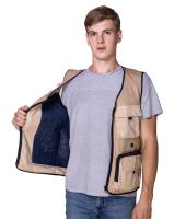Vestido de enfriamiento de tamaño 3XL para fotógrafos y buen método de tejido