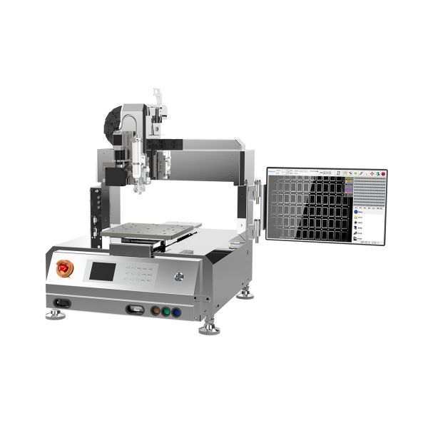 4‑Axis Desktop Glue Dispensing Machine — High UPH & 1‑Pixel Identification Accuracy for CCM Modules