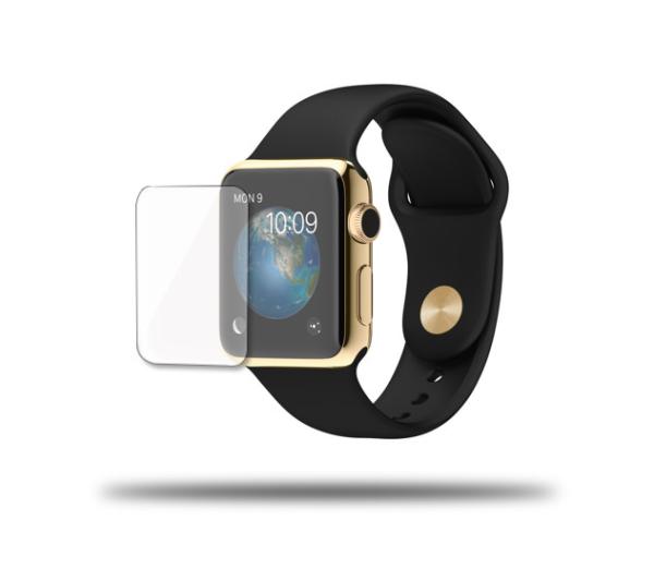 38mm Apple Watch Tempered Glass Screen Protector with 0.33mm thickness, 9H hardness