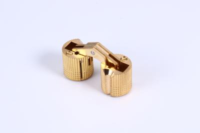Satin Chrome Concealed Kitchen Cabinet Hinges Rustproof Practical