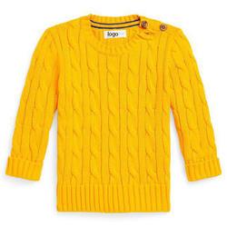 2023 Winter sweaters for kids cable knitting pullover Children Girls sweaters Clothes kids