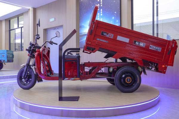 Direct Manufacturer 1.6m Large Capacity Open Body DumpDesign for All Terrains 3 Wheel Cargo 