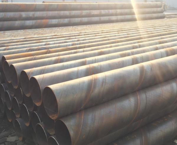 5 4 Carbon Steel Tubes ASTM A36 LSAW SSAW Spiral Welded Steel Tube API5L X52 Oil And Gas
