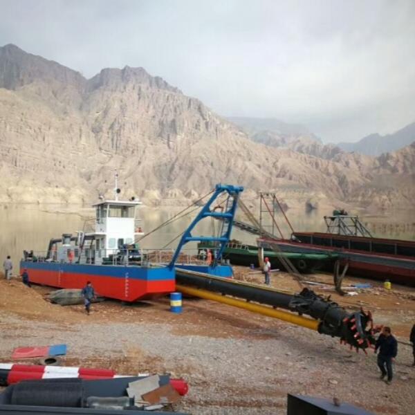 Dredger de areia de corte de 24 kW para projetos de dragagem em grande escala Modelo YSCSD300