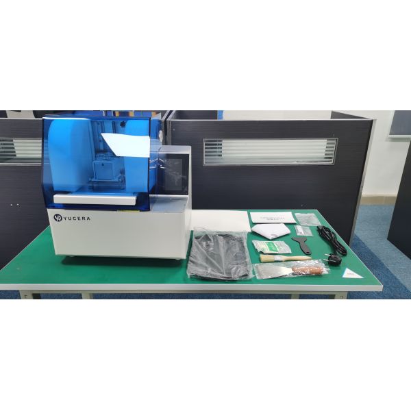 Yucera Multi Functional Digital Light Processing DLP 3D Printer with 192*120*100mm Printing Size and Double Linear Guide Z-axis for Dental Models