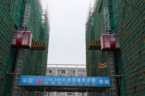 Q345B Сталь 2000 кг на тележку строительный подъемник для пассажирского материала