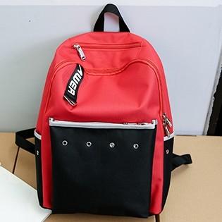 New fashion designs summer outdoor leisure canvas bagsbackpack ,student bag for meeting or shopping