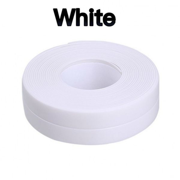 PVC Adhesive Kitchen Sealing Strip Bathroom Sealant Strip 9.69Ft