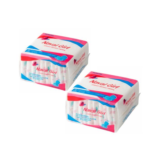 Des serviettes hygiéniques pour femmes respirantes en coton biologique