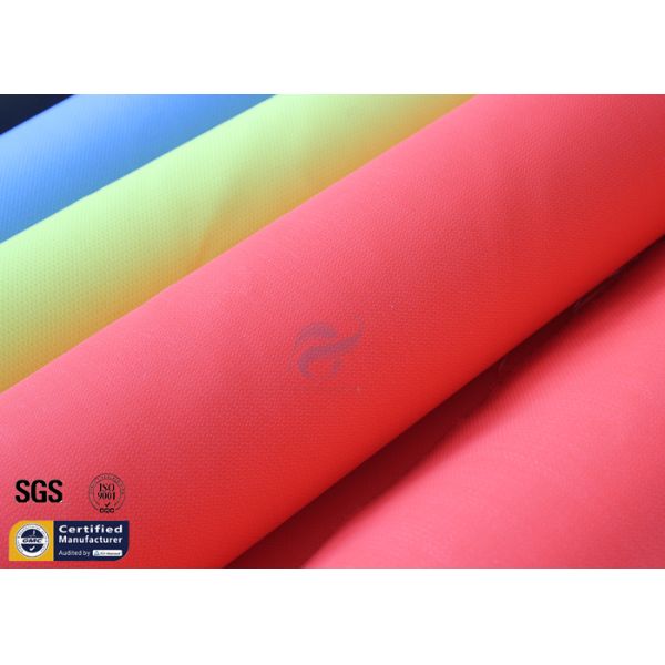 0.43MM Acrylic Fiberglass Fire Blanket Fabric Red 3732 17OZ 39