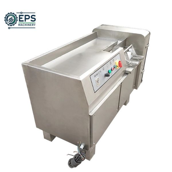 Customized 3kw Frozen Meat Cube Cutting Machine Slicer Dicing Machine for Hot Meat
