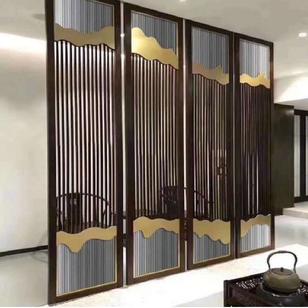 Restaurant movable screens room dividers decorative dividers for rooms