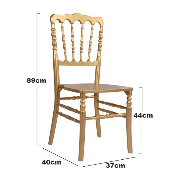 Chaise Napoléon en bois moderne pour restaurant de banquet de l' hôtel