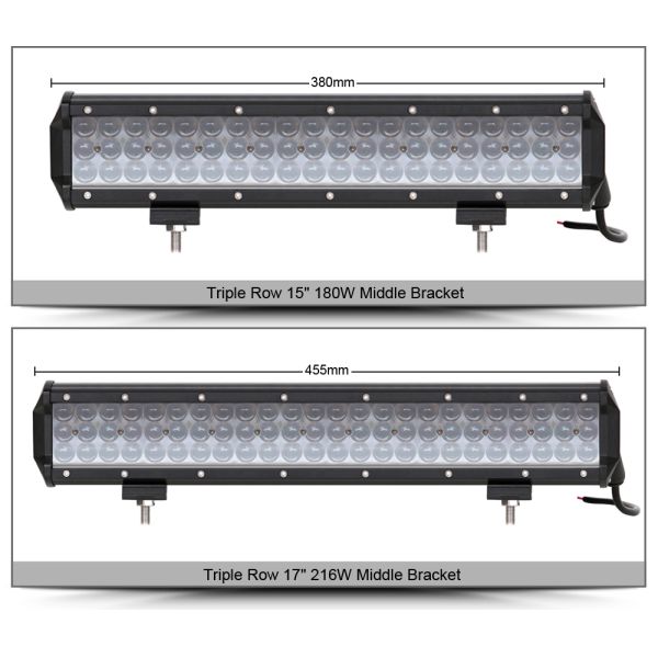 20 Inch 4D Lens Led Offroad Light Bar For Cart 12V 24V 4x4 Off road Truck Suv ATV Boat Tractor SpotLights Driving Work