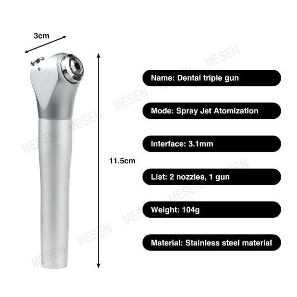 Dental triple gun